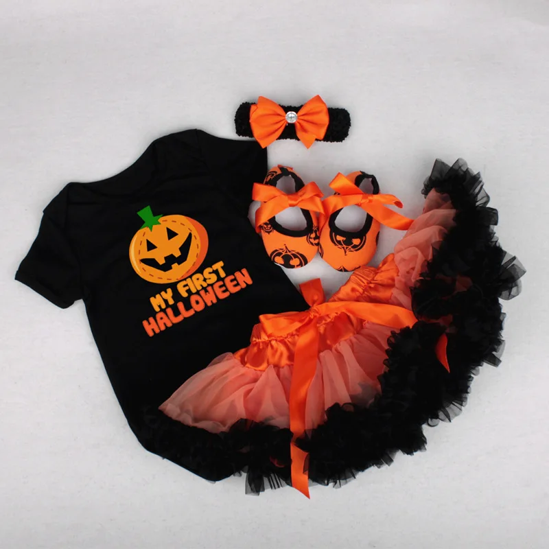 My First Halloween costumes Newborn Baby Clothing Sets Turkey Clothes Jumpsuit Tutu Skirts Bebes Cosplay Suit | Детская одежда и
