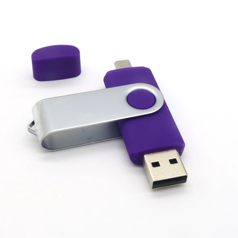 Смарт-телефон USB флэш-накопитель металлический флеш-накопитель 64 Гб Флешка 8 OTG