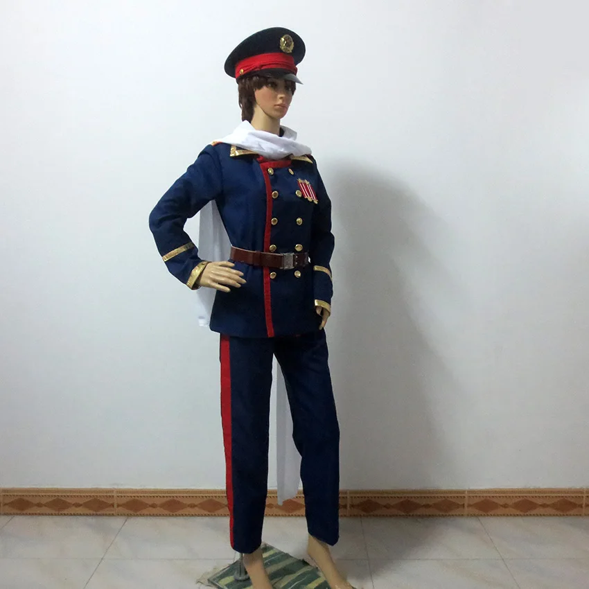 Аниме Axis Powers Hetalia APH Советский Союз Россия Иван Брагинский Косплей Костюм