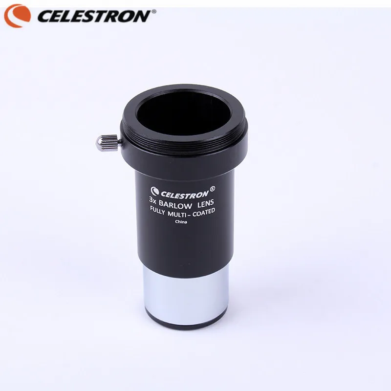 CELESTRON 3X Барлоу металл с многослойным покрытием двойной объектив 3 элемента APO с M42 SLR Камера нить астрономический телескоп аксессуары