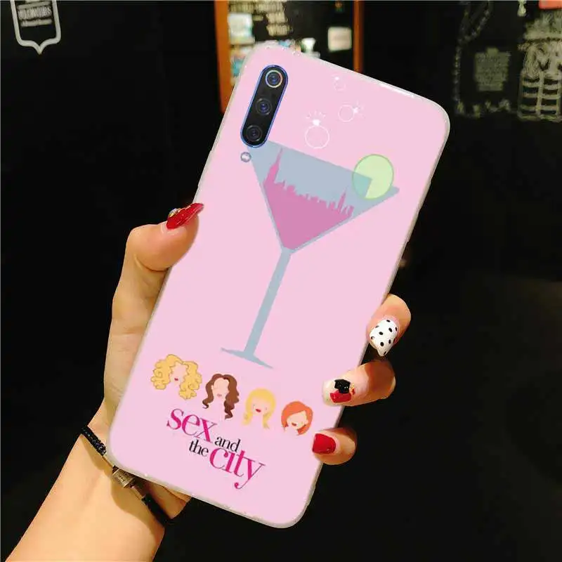 Мягкий силиконовый чехол для Xiaomi Mi 11 10 8 A3 A2 Cc9 Lite 9 11Pro A1 5x 6x Ультра секс и город |