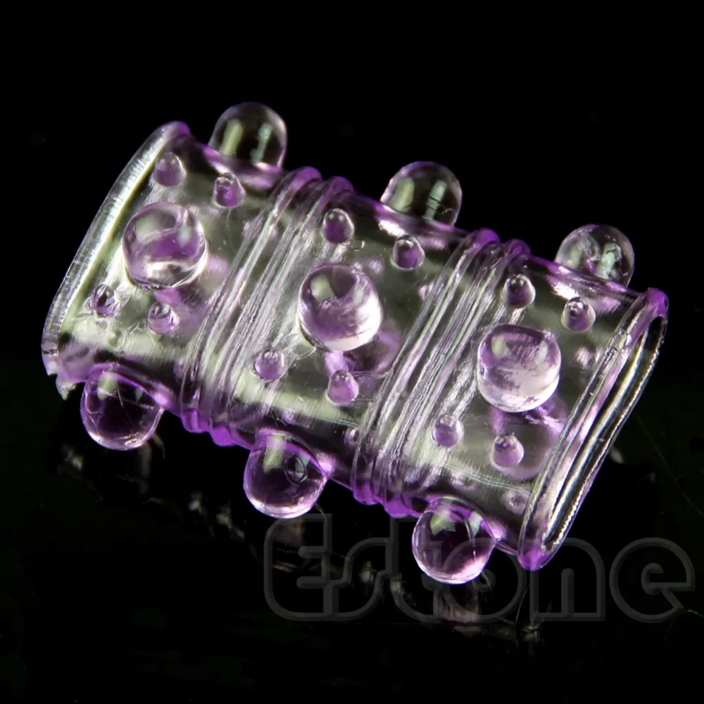 Секс игрушки силиконовая втулка кольца дял пениса мягкий бисером увеличитель