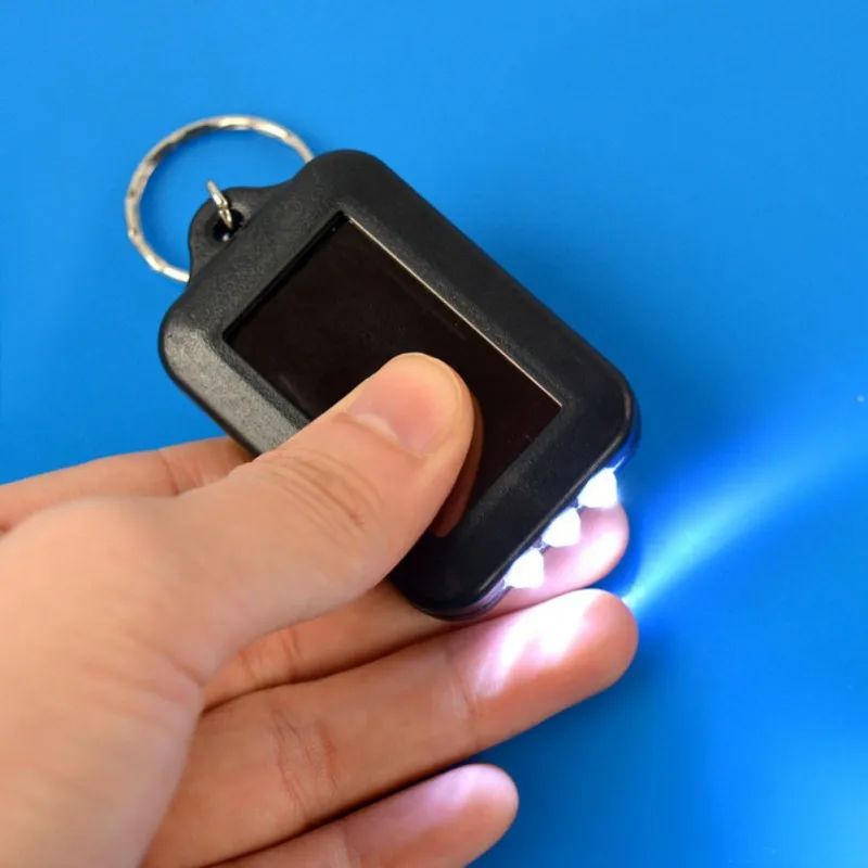 

1 Pieces Mini Keychain Portable 3 LED Flashlight Solar Powered Torch Light Outdoor Sports Accessories Aliexpress free shopping