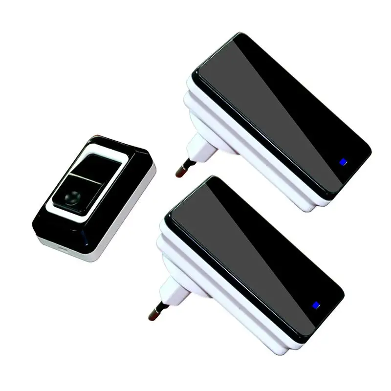 Водонепроницаемый сенсорный светодиодный дверной звонок Saful с вилкой Стандарта