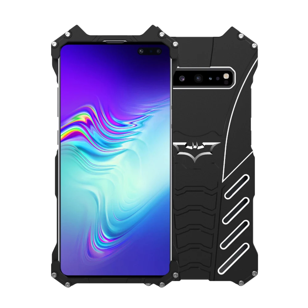 R JUST Роскошный Алюминиевый металлический чехол для телефона Samsung Galaxy S10 5G S10e