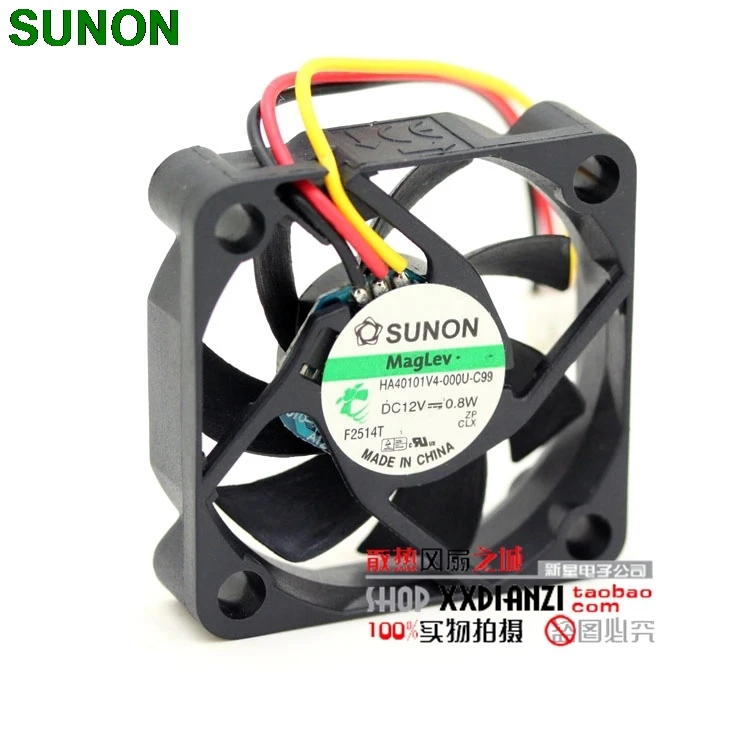 SUNON HA40101V4 000U C99 4 см 4010 12В 0 8 Вт ультра тихий вентилятор|4010 12v|4010 fan 12vfan 12v |