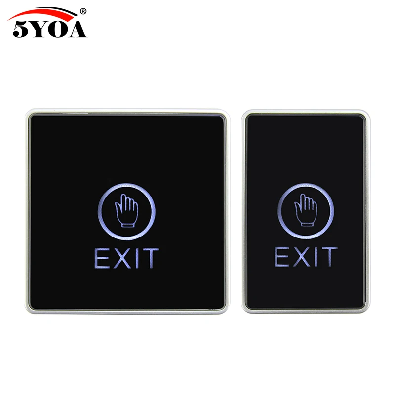 

5YOA Push Touch Exit Button Door Eixt Release Button for access Control System suitable for Home Security Protection