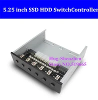 5 25inch optical hard drive selector extension switcher ssd hdd power switch controller for desktop with 2 5 inch ssd driver