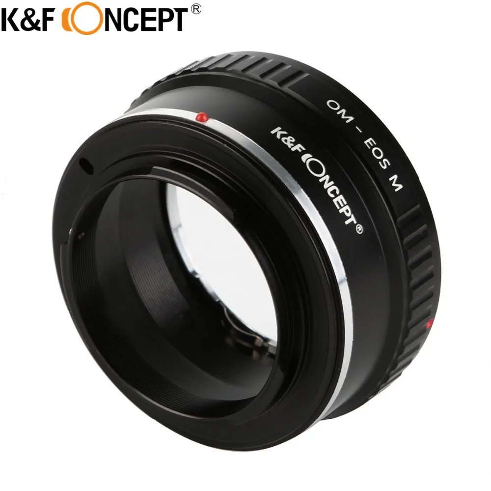 K & F CONCEPT OM EOS M Кольцо адаптер для объектива камеры с штативом Olympus Zuiko