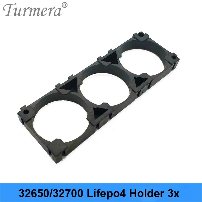 Turmera Новинка 32650 32700 3x держатель аккумулятора элемент безопасности анти вибрация
