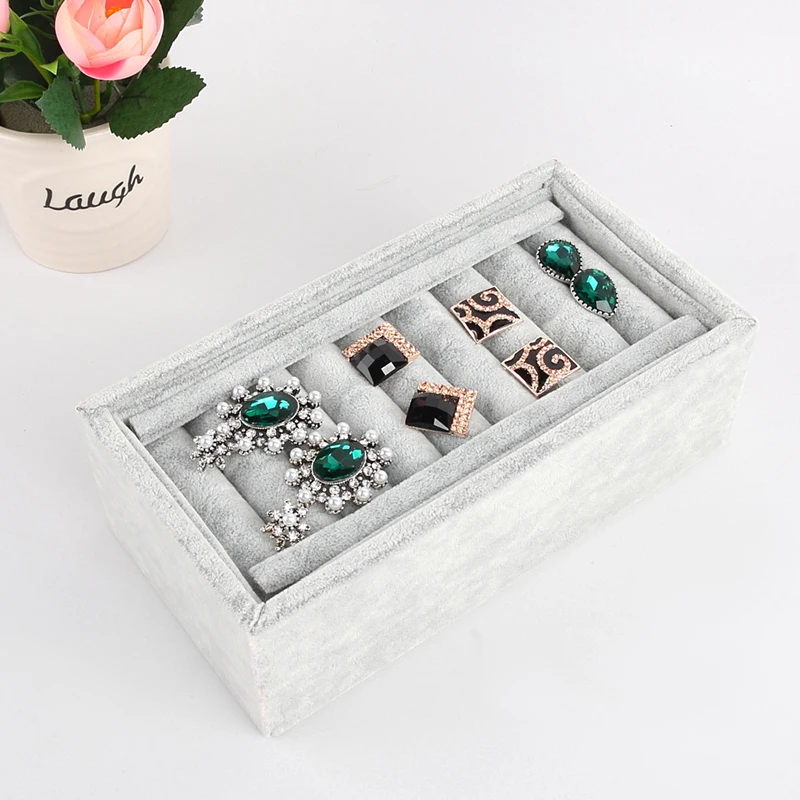 Коробка для кольца органайзер сережек Ear серьги-гвоздики ювелирное изделие