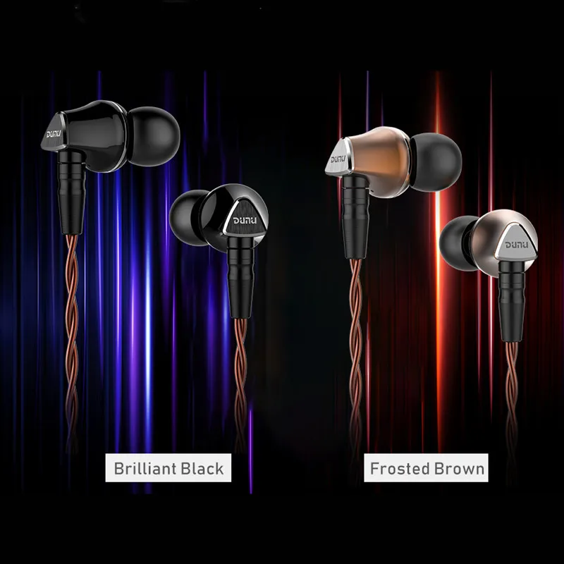 Оригинальные наушники DUNU TITAN 6 с бериллиевой диафрагмой динамические Hi-Fi стерео наушники Hi-Res аудио наушники DJ Металлическая гарнитура в уши T6