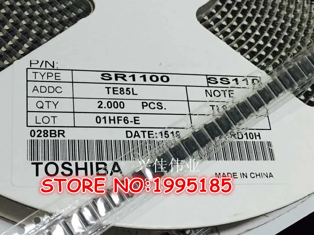 50 шт./лот SS110 SR1100 SMD Schottky барьер Выпрямитель Диод 1A 100 в SMA DO 214AC|diode 1a|sma smadiode sma |