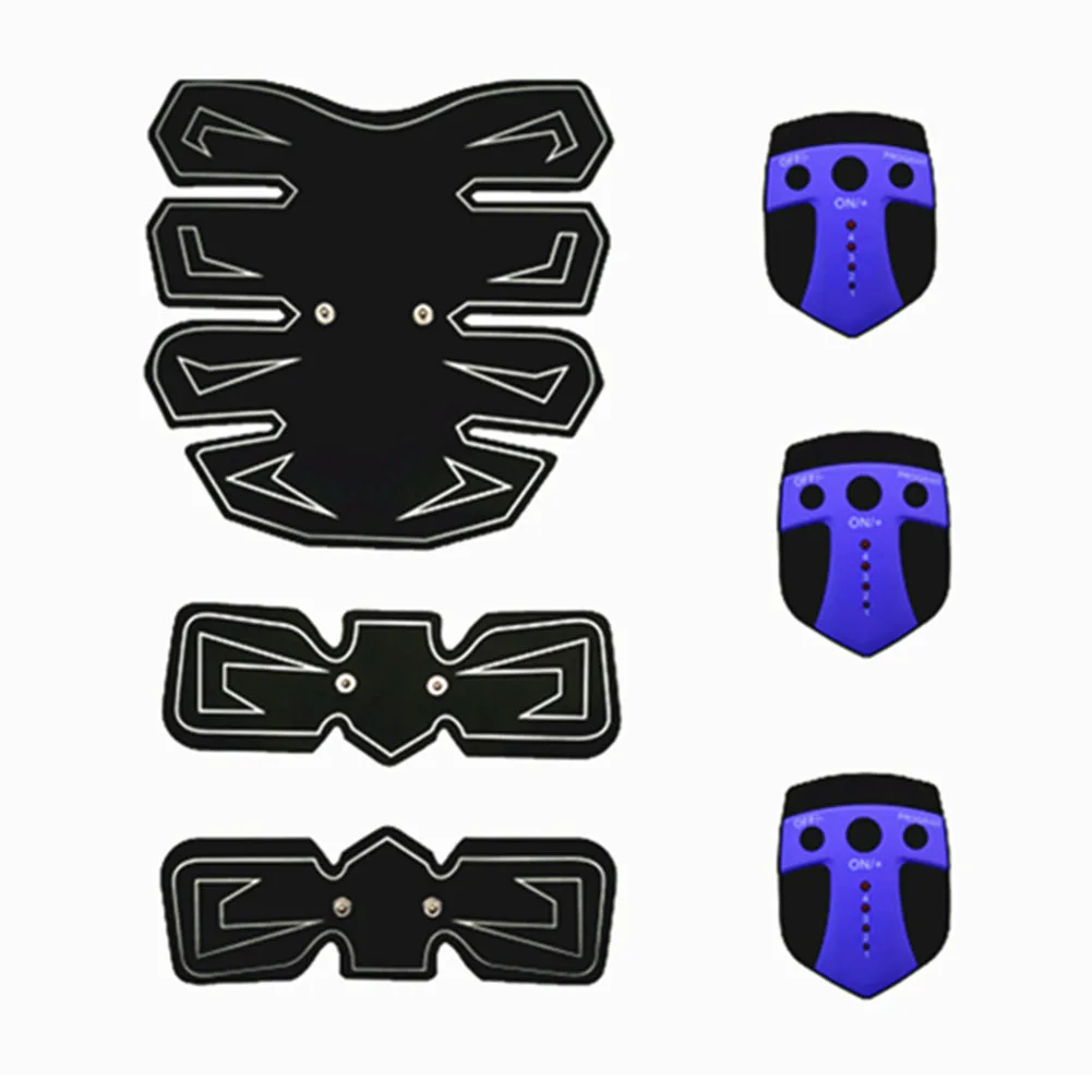 Тренажер брюшной мышцы тренажерный зал ремень тренировки ABS фиолетовый ленивый