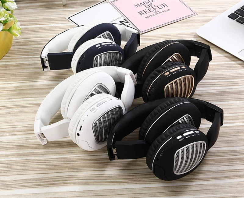 Лучший подарок новейшие складные беспроводные наушники Bluetooth 4 2 HD микрофон