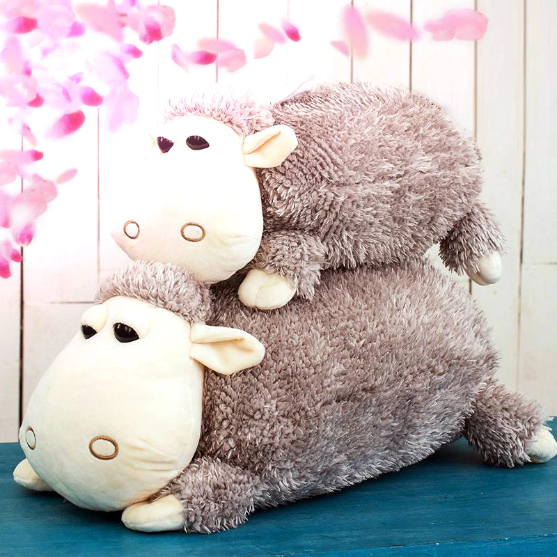 Kawaii 1 шт. 30 см/42 см Овечья плюшевая игрушка милая кукла альпака мягкие животные