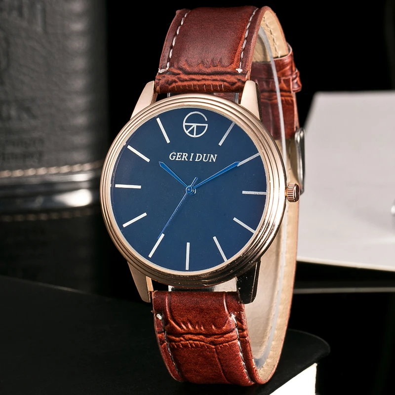 Top Brand Watches Men Relojes Mujer 2017 Luxury Business Wrist Watch Women Leather Quartz Sport Mens Hours Clock Relogio | Наручные часы