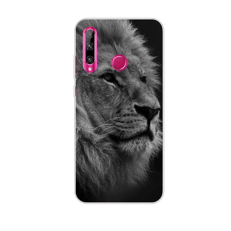 Huawei honor 10i Case Silicon wolf pack Painting Soft TPU Back Cover for honor10i Phone protect cases shell |
