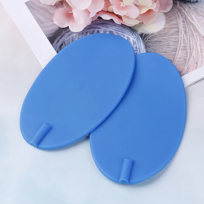 

2Pcs Silicone Gel Tens Units Electrode Replacement Pads For Massagers New