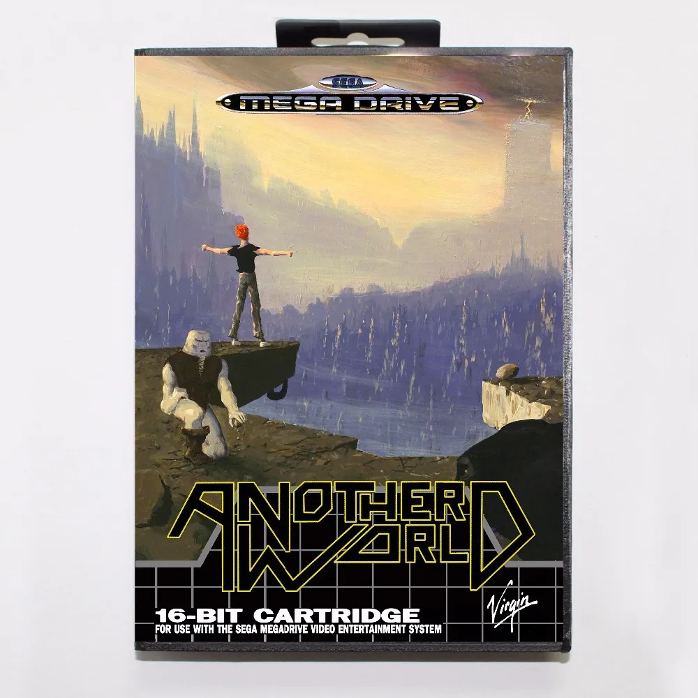 Игровой картридж 16 бит из этого мира (известный как Другой мир) игровая карта MD с