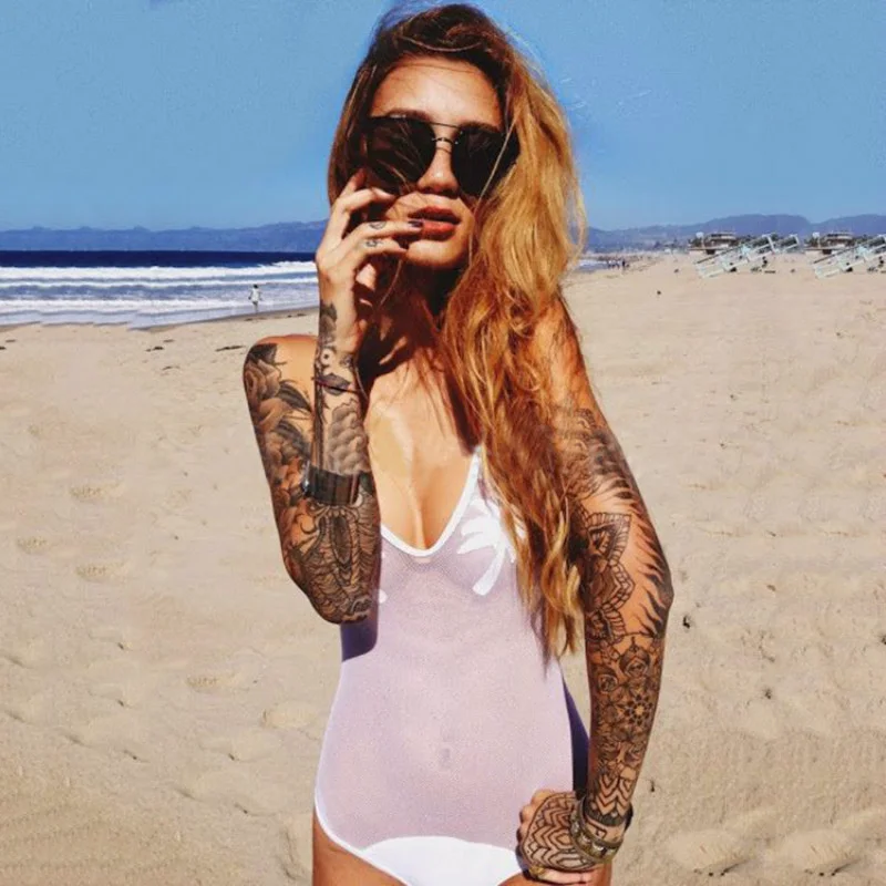 Плавание Цельный Костюмы Сиамские Купальник Сексуальный Треугольник