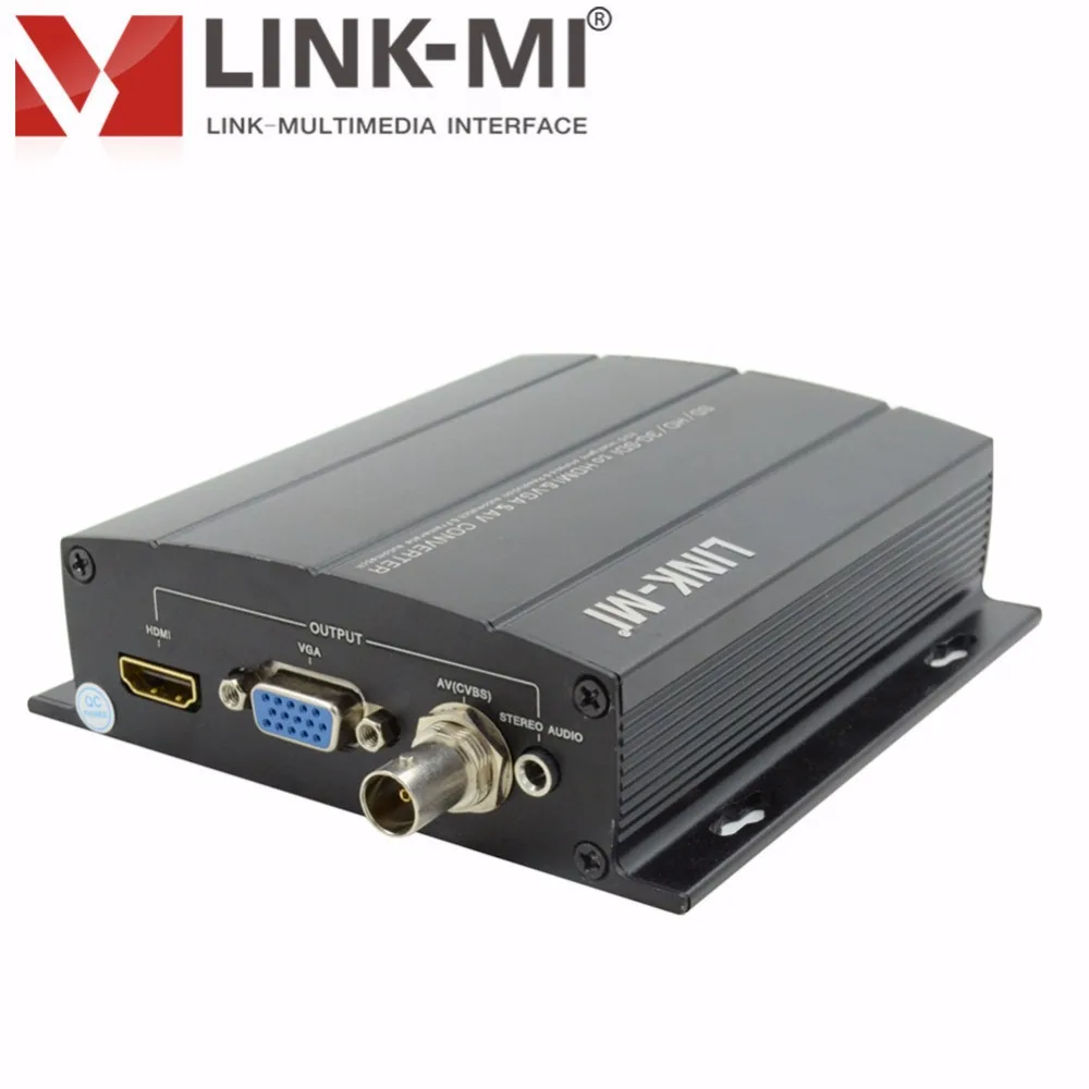 LINK MI SC5810P SDI к HDMI/ VGA/AV преобразователь с аудио разветвителем 1x2 Сигнальный выход 3G