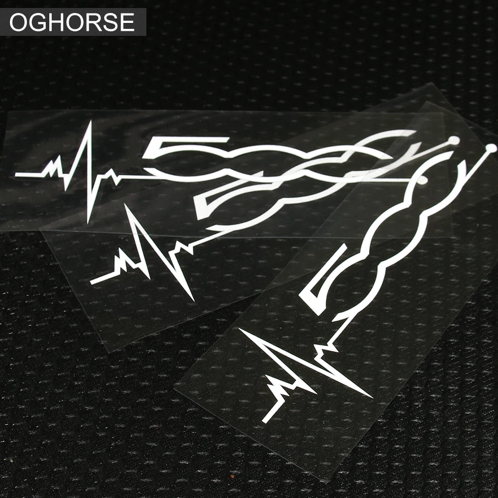 2 шт. Стайлинг автомобиля Racing Abarth наклейки кузов Машины окно багажник хвост