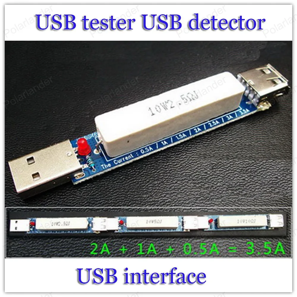 USB-тестер вольтметр-амперметр постоянного тока 2 А 5 В измеритель мощности и