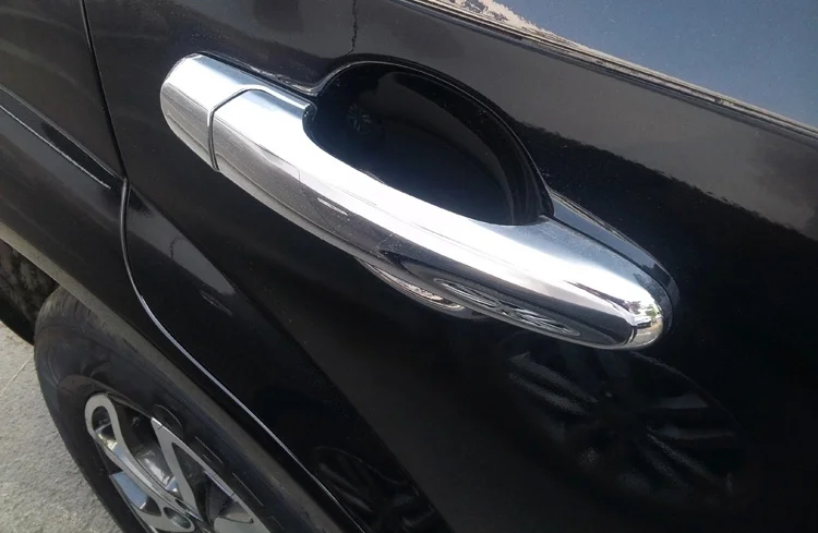Для Hyundai Tucson 2004 2005 2006 2007 2008 2009 2010 Новые хромированные крышки на ручки автомобиля TRIM