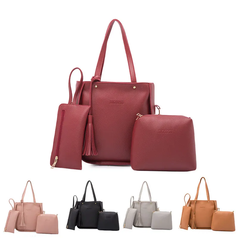 Мода 2017 г. композитный мешок 3 шт./компл. женщина сумки случайные Кроссбоди