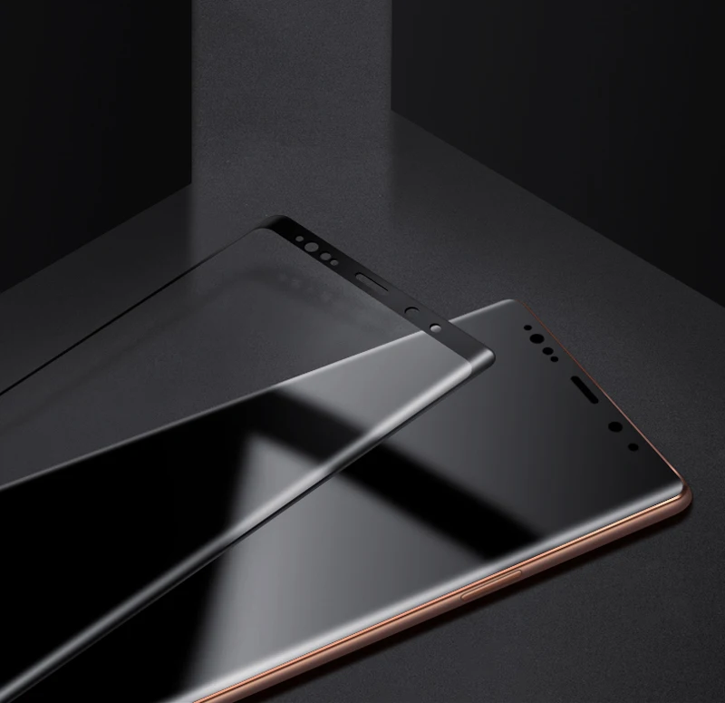 Полный Клей Экран протектор для samsung примечание 9 Примечание 8 Full cover для Galaxy S9 S8 плюс закаленное стекло для samsung S10e S10 плюс