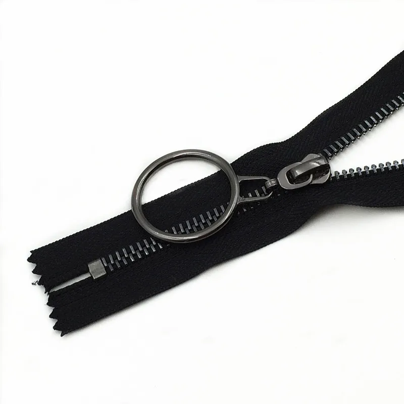 № 5 металлическая застежка-молния для шитья diy одежда молния ремонт надежная медная молния: 60, 70, 80, 100 120 см 2 шт./лот съемный на молнии пулер кольцо