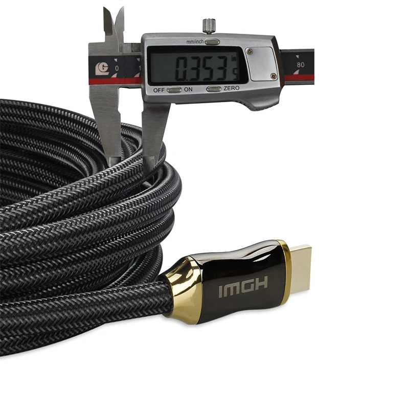 Кабель HDMI в оплетке высшего качества 4K V2.0 кабель Ultra HD для телевизора ЖК дисплея
