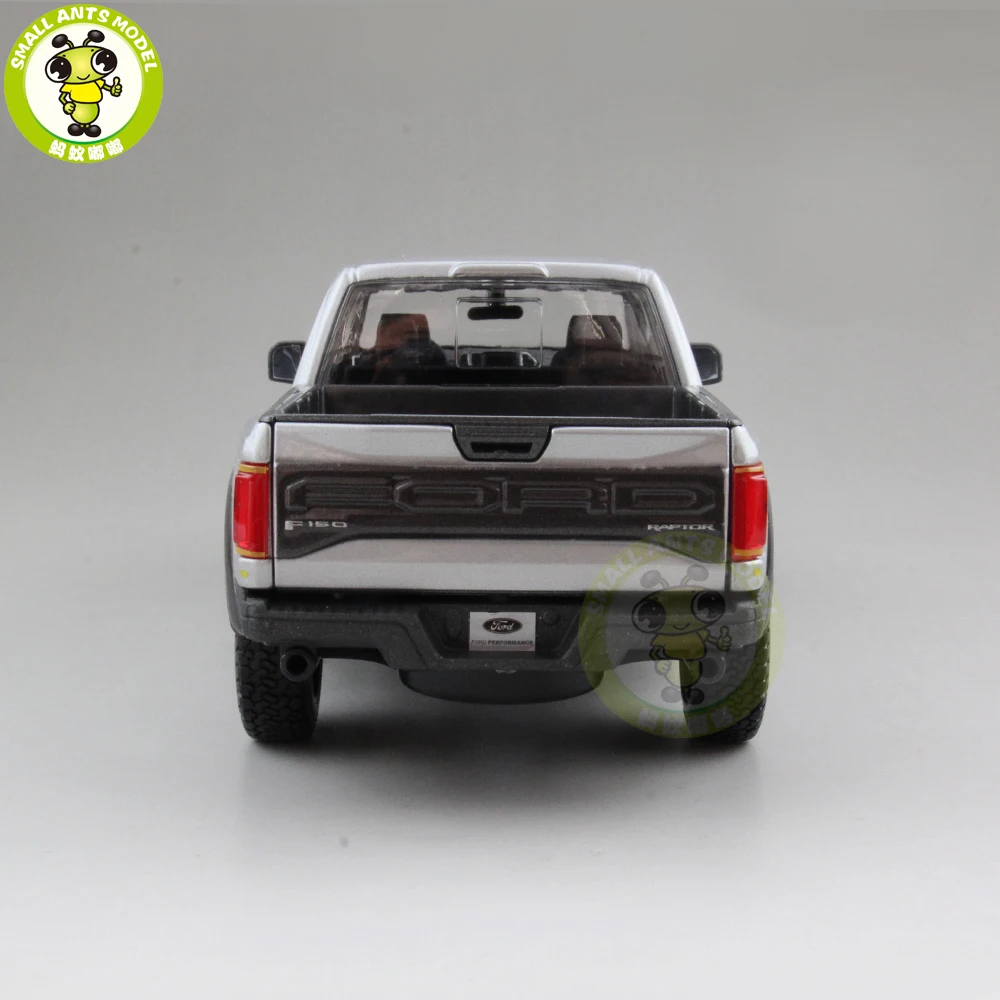 1/24 Ford F150 F 150 Raptor грузовики пикап литой металлический автомобиль модель игрушки для детей мальчик девочка подарок коллекция Maisto серебро