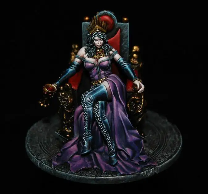 1/32 каучуковая фигурка строительный комплект queen(содержит основание