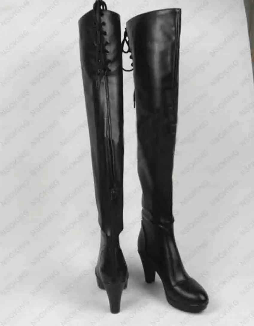 New NieR:Automata YoRHa No. 2 Type B Cosplay Boots Anime Shoes Custom Made | Тематическая одежда и униформа