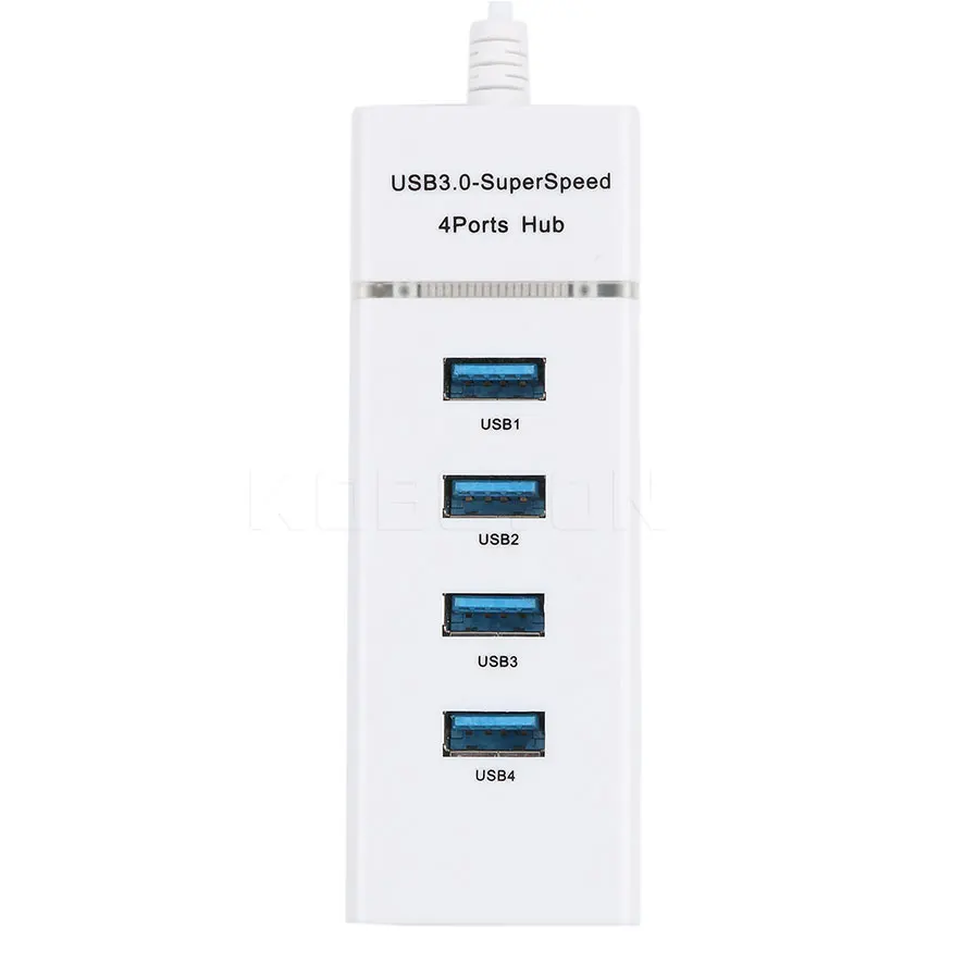 Мини usb 3 0 4 концентратора KEBETEME порта разъем USB для ноутбука/ультрабука с чипсетом