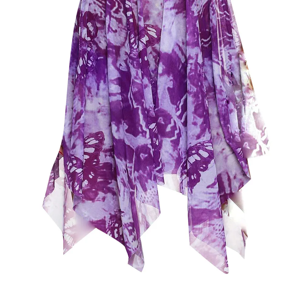 Женский тонкий купальник с принтом нерегулярный лямкой на шее купальный костюм