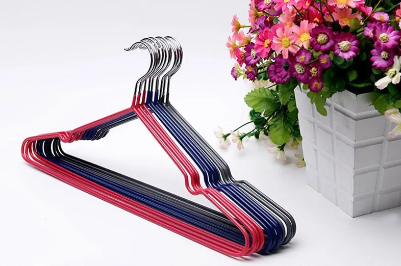 Высококачественные вешалки с покрытием из ПВХ Sorplus металлическая вешалка (30