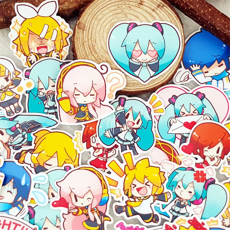 40 Pcs Cartoon cute girl Stickers for Luggage Laptop Skateboard Bicycle Motorcycle Styling Decals Fashion Cool Sticker | Игрушки и хобби