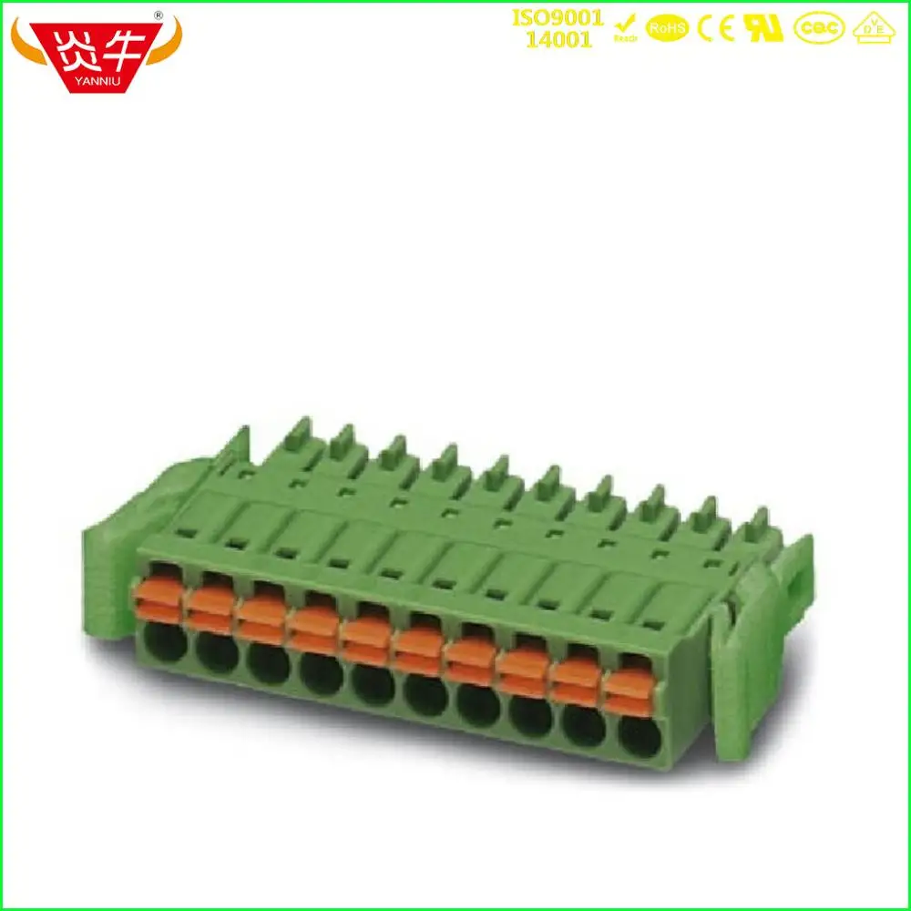 KF2EDGKNG 3.5 9P женский 15EDGKNG 3 5 мм 9PIN PCB разъем плагин клеммные Блоки FMC 1 5/9 ST RF 1952092 Феникс