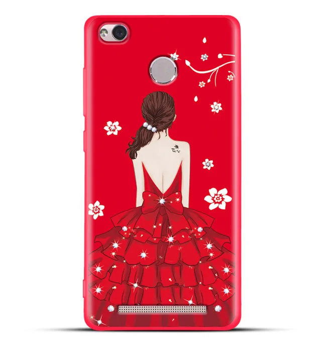 Phone Case For Xiaomi Redmi 3s Luxury TPU Silicone Soft Full Protective Cover for 3 Pro 3S S |