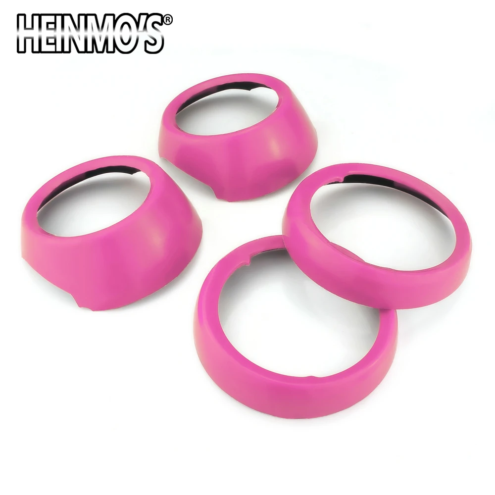 F60 Pink Для MINI Countryman F60 дверные ручки интерьерные наклейки для MINI Cooper F60 Автомобильный Стайлинг для MINI Cooper аксессуары - Название цвета: F60 Pink