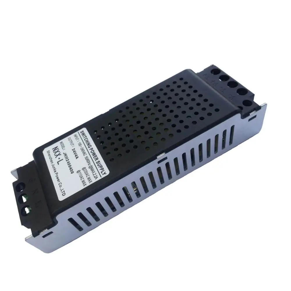 [Seven Neon] Бесплатная доставка Высокое качество Ультратонкая AC100 240V/DC 24V 4A 96W