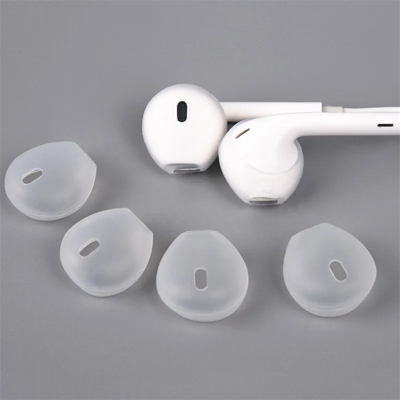 

1Pairs SIANCS Airpods Earphone Case Cover Silicone Antislip Ear Hook Earbuds tips Caps for iPhone Earpads Earpods Eartips