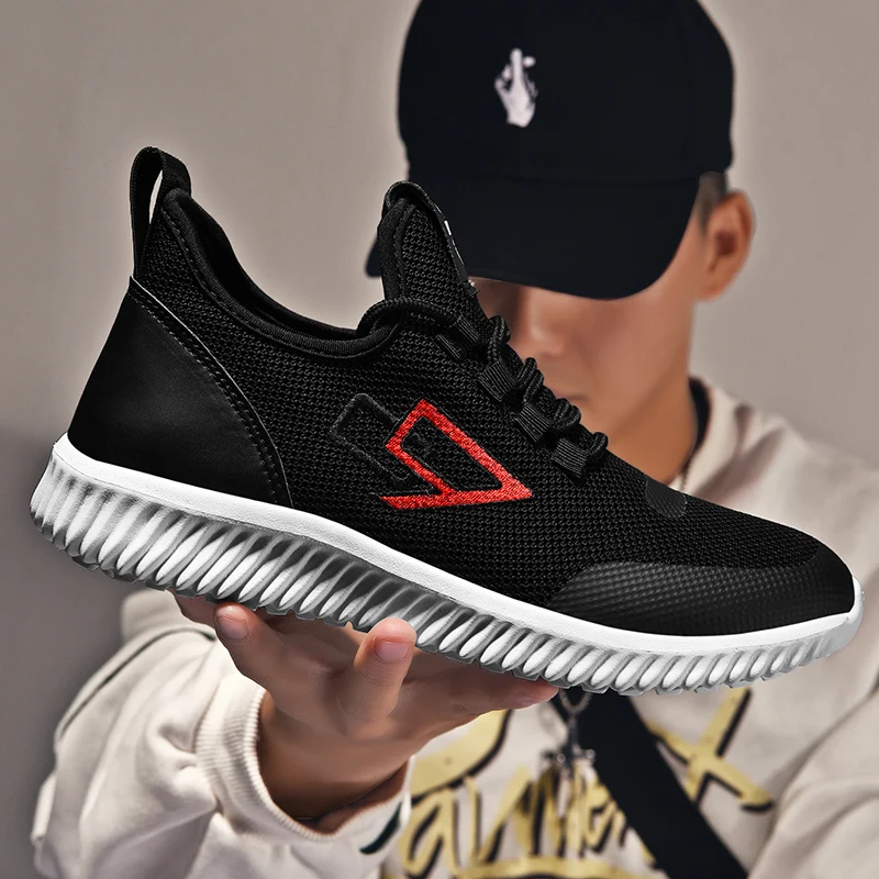 Летние дышащие спортивная обувь для мужчин максимальный размер 39 47 легкий вес