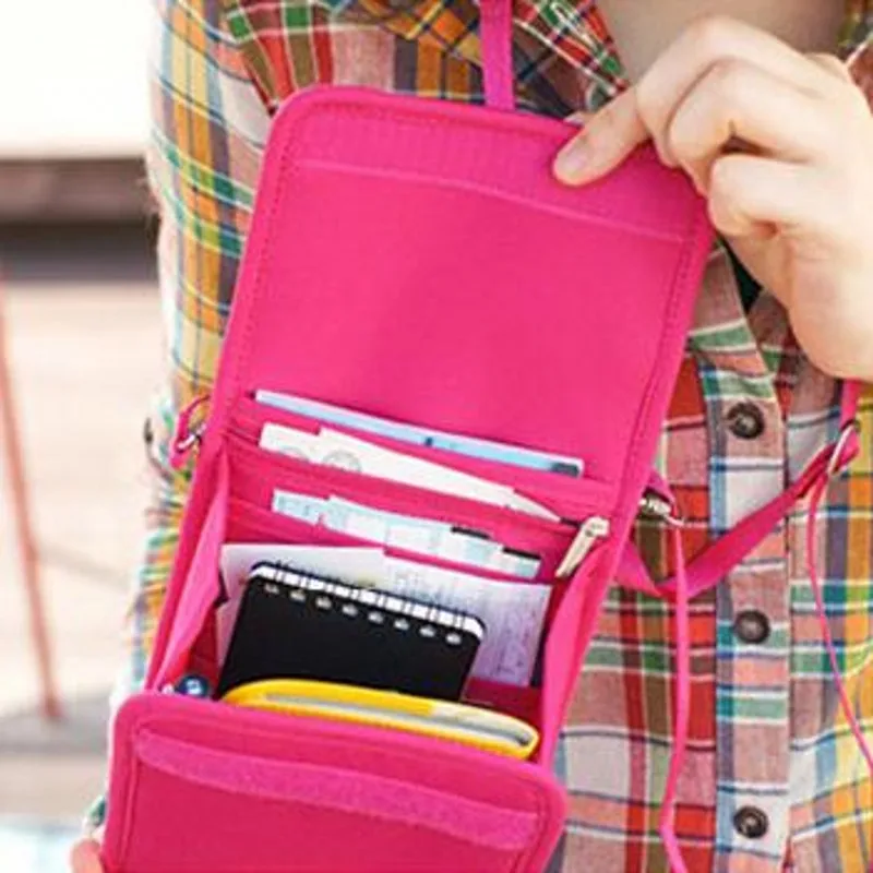 Креативная Многофункциональная портативная складпосылка ная сумка для паспорта