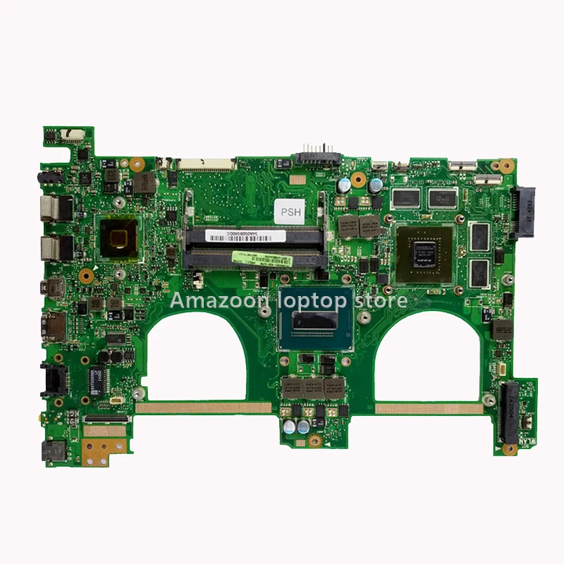 AmazoonG550JX ноутбук motherboardmainboard для ASUS N550JX G550JX N550JV G550J N550J Материнская плата ноутбука i7-4720HQ Процессор GTX950M 2G