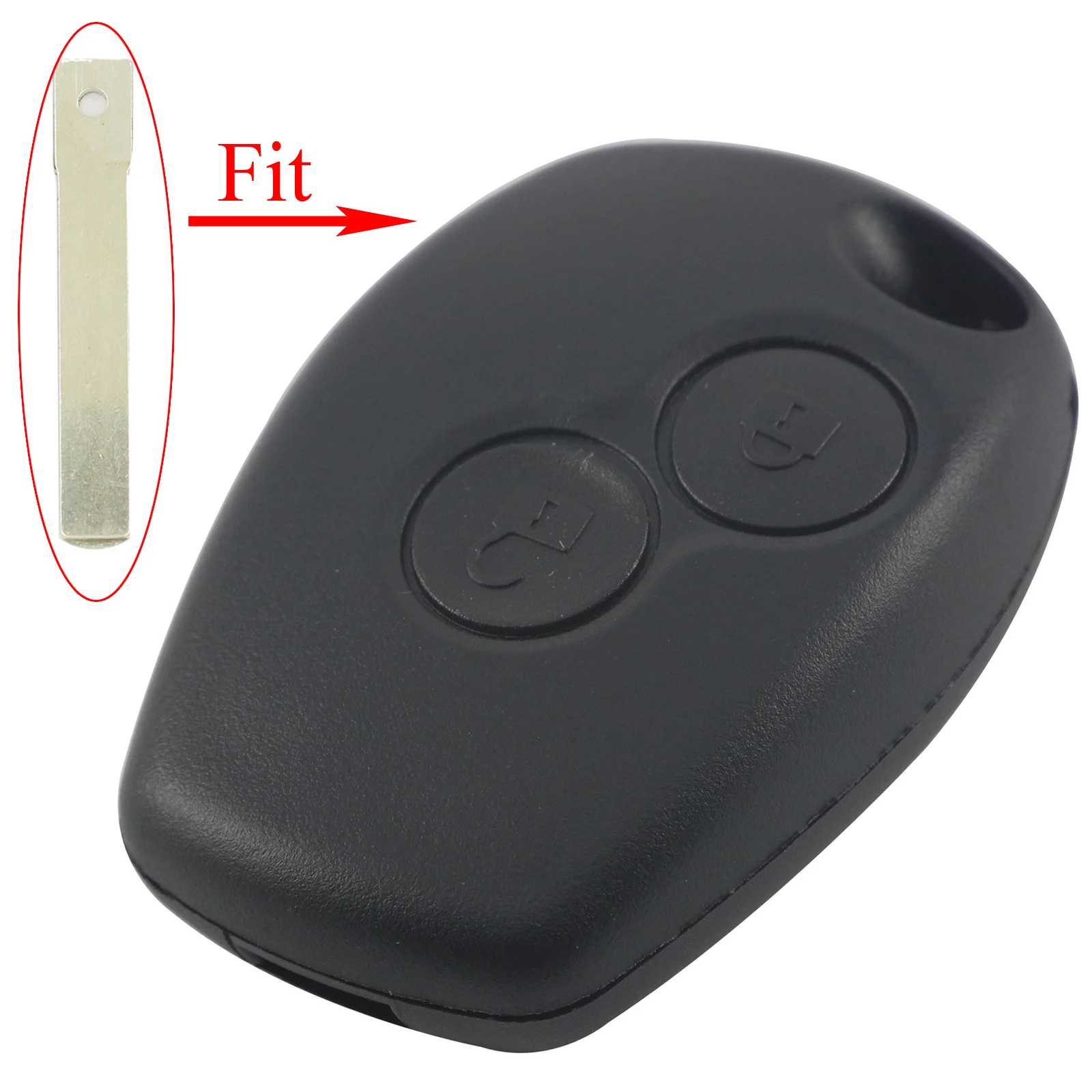 for VA2 Blade Hole Jingyuqin 2BTN чехол для дистанционного ключа для Renault Megane модус Espace Лагуна Duster Logan DACIA Sandero Fluence Clio Nissan - Количество кнопок: for VA2 Blade Hole