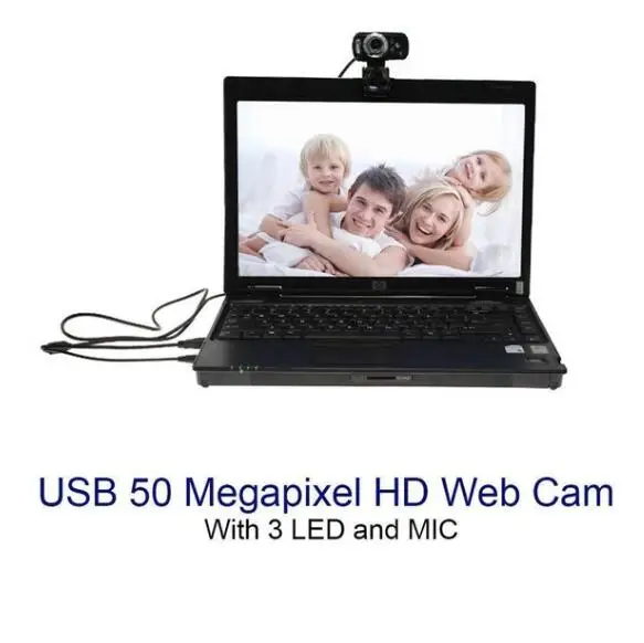 Веб камера Fanshu Full HD 1080P USB 50 0 м видеокамера для компьютера с микрофоном 3